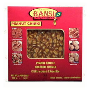 Bansi Peanut Chikki Bar Peanut Brittle 400g - Ready to eat | Desimart