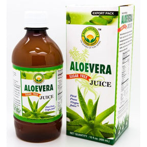 Basic Ayurveda Sugar Free Aloe Vera Juice 480ml - Juices | Desimart