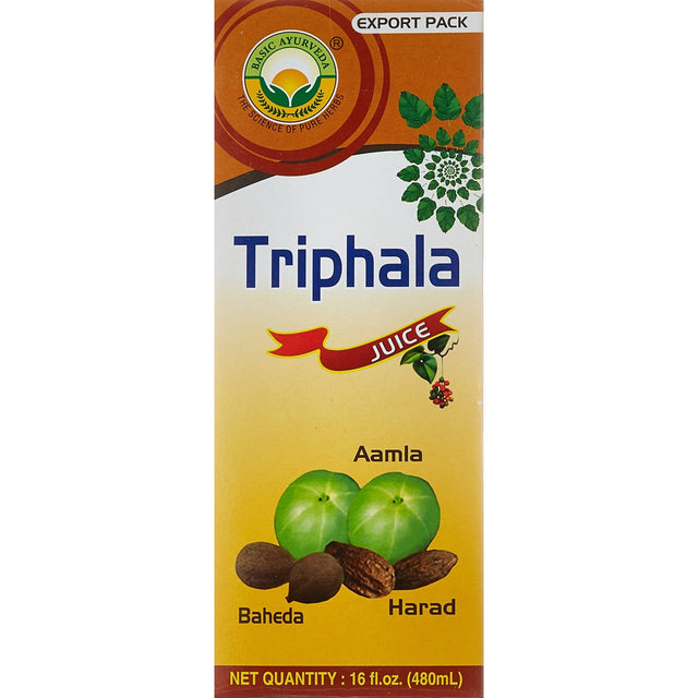 Basic Ayurveda Triphala Herbal Juice 480ml - Juice | Desimart