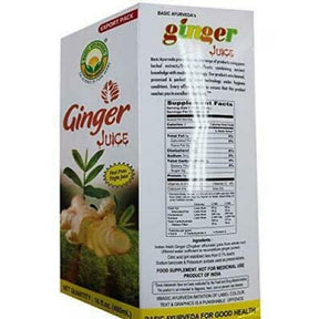 Basic Ayurvedic Ginger Juice 480ml - Juices | Desimart