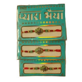 Beautiful Oom Sai Handcrafted Rakhi For The Occasion (Pack of 3)