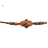 Rakhi With Multicolour Thread Handcrafted (3 Pieces) - Rakhi | Desimart