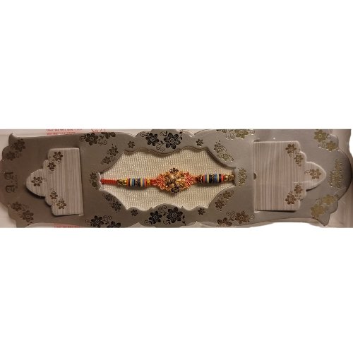 Rakhi With Multicolour Thread Handcrafted (3 Pieces)