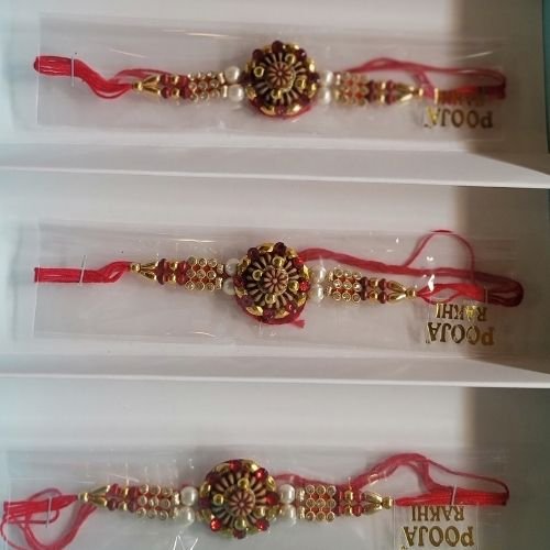 Beautiful Round Rakhi With Extra Comfort 3 Rakhis