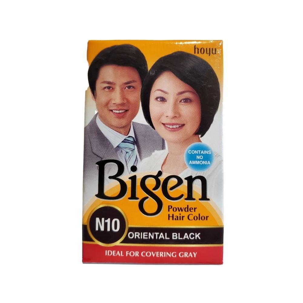 Bigen N10 Oriental Black Powder Hair Colour 6g - Hair Care | Desimart