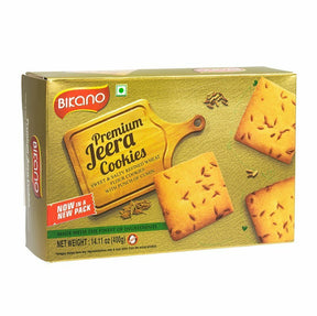Bikano Premium Jeera Cookies 14.11 OZ (400 Grams) - Cookies & snacks | Desimart