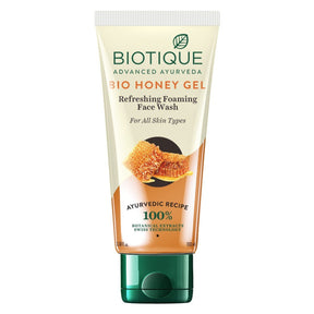 Biotique Advanced Ayurveda Bio Honey Gel Face Wash 100ml - Face Care | Desimart