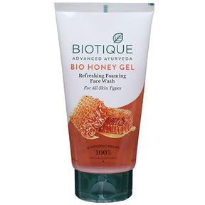 Biotique Advanced Ayurveda Bio Honey Gel Face Wash 150ml - Face Care | Desimart