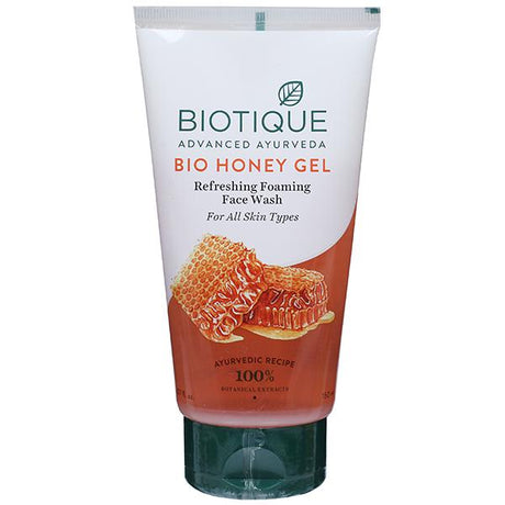 Biotique Advanced Ayurveda Bio Honey Gel Face Wash 150ml - Face Care | Desimart