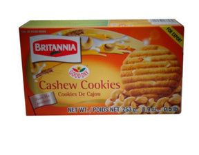 Britannia Cashew Cookies 253g - Cookies & snacks | Desimart