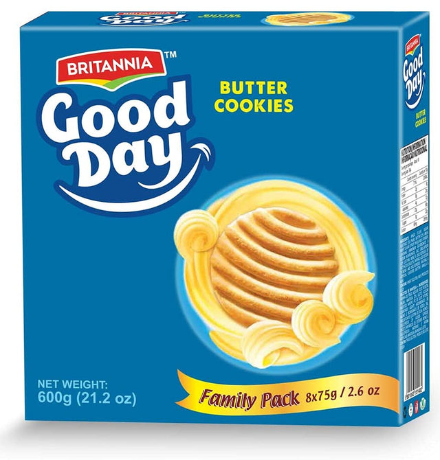 Britannia Good Day Butter Cookies 600g - Cookies & snacks | Desimart