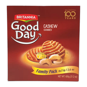Britannia Good Day Cashew Cookies 600g - Cookies & snacks | Desimart
