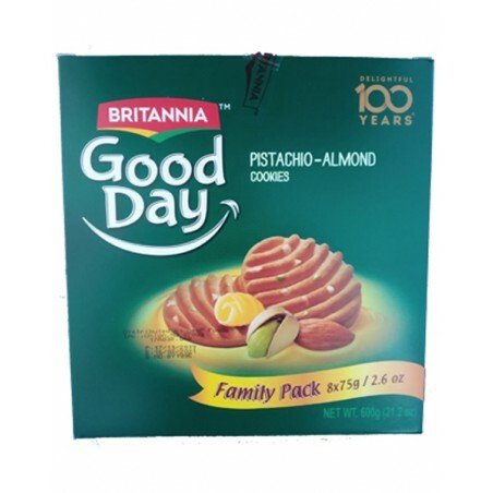 Britannia Good Day Pistachio-Almond Cookies 600g - Cookies & snacks | Desimart