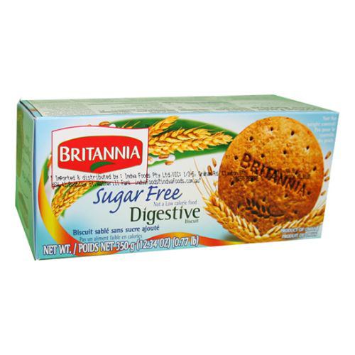 Britannia Sugar Free Digestive Biscuit 350g - Cookies & snacks | Desimart