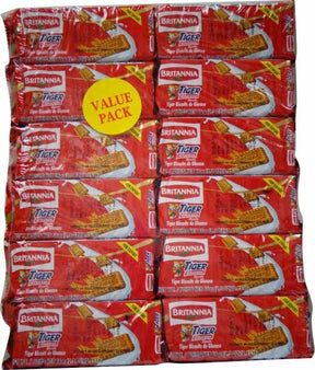Britannia Tiger Glucose Biscuits 792 (Includes 12 Packs) - Cookies & snacks | Desimart