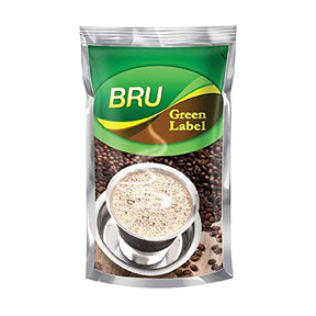 Bru Green Label Roast & Ground Coffee 7oz (200 Grams) - Tea & Coffee | Desimart