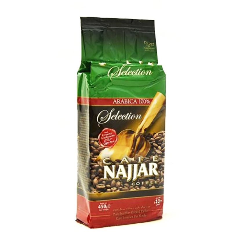 Cafe Najjar Coffee Selection with Cardamom 15.87 oz(450 Grams) - Tea & Coffee | Desimart
