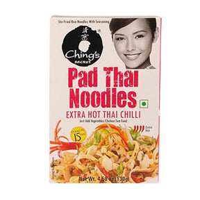 Chings Extra Hot Thai Chilli Pad Thai Noodles 130g (Pack of 2) - Desimart