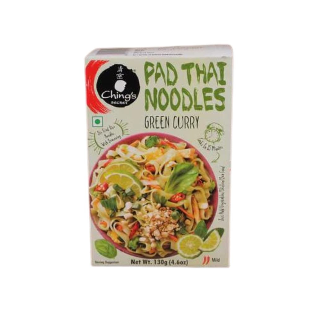 Chings Pad Thai noodles Green Curry 130g (Pack of 3) - Desimart