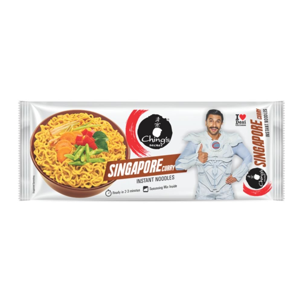Chings Singapore Curry Instant Noodles 240g (Pack of 3) - Noodles | Desimart