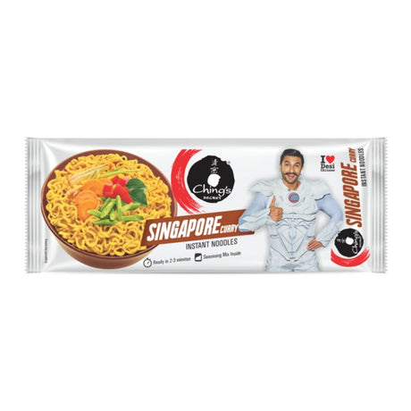 Chings Singapore Curry Instant Noodles 240g (Pack of 3) - Noodles | Desimart