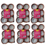 Clay Plain Diya Medium Diyas For Diwali Pooja Decoration (12 Pieces) - Singh Cart
