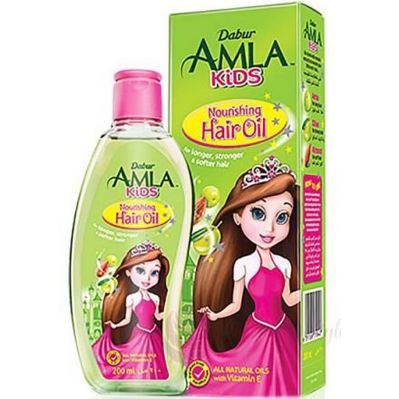 Dabur Amla Kids Nourishing Hair Oil 200ml - Hair Care | Desimart