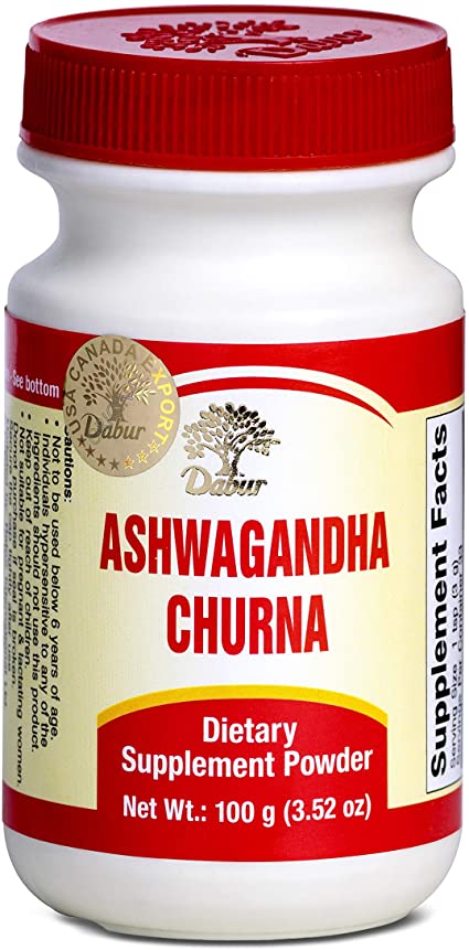 Dabur Ashwagandha Churna 100g - Health Plus | Desimart