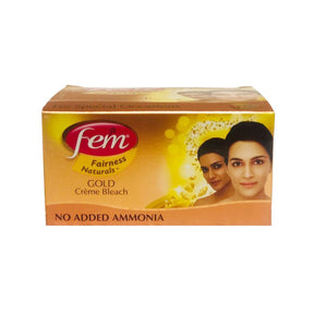 Dabur Fem Gold Bleach Cream No Amonia Added 64g - cosmetic | Desimart