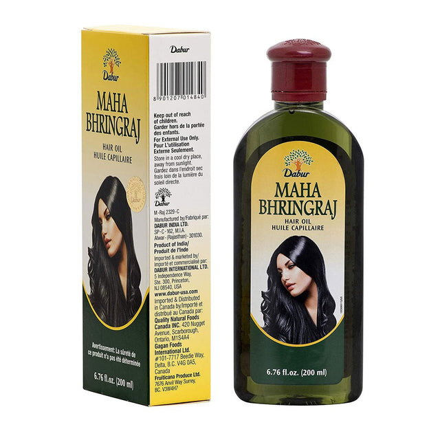 Dabur Maha Bhringraj Hair Oil 200 ml - Hair Care | Desimart