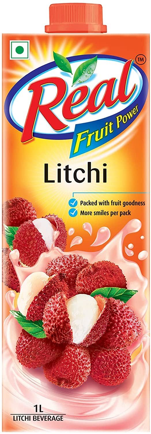 Dabur Real Litchi Nector Juice 1 Ltr - Juices | Desimart