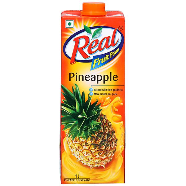 Dabur Real Pineapple Juice 1 Ltr - Juice | Desimart