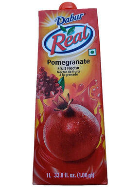 Dabur Real Pomegranate Nectar Juice 1 Ltr - Juices | Desimart