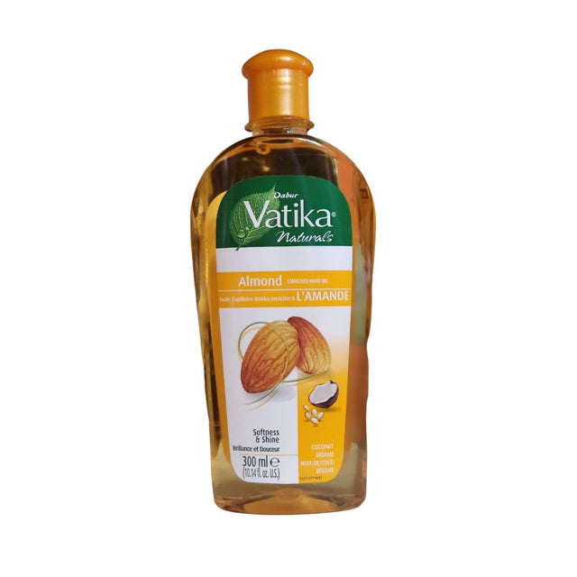 Dabur Vatika Almond Enriched Hair Oil 300ml - Hair Oil | Desimart