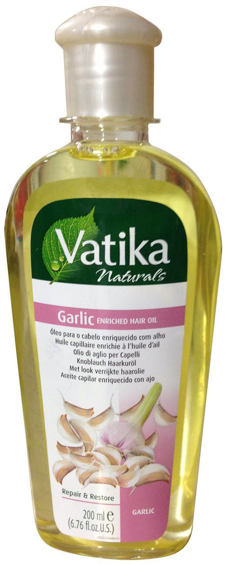 Dabur Vatika Garlic Enriched Hair Oil 300ml - Hair Care | Desimart