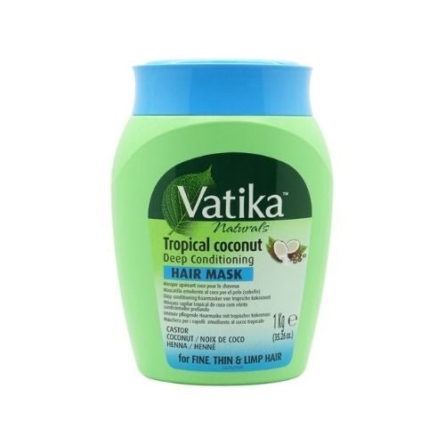 Dabur Vatika Tropical Coconut Deep Conditioning Hair Mask 1kg - Hair Care | Desimart