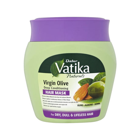 Dabur Vatika Virgin Olive Deep Conditioning Hair Mask 500g - Hair Care | Desimart