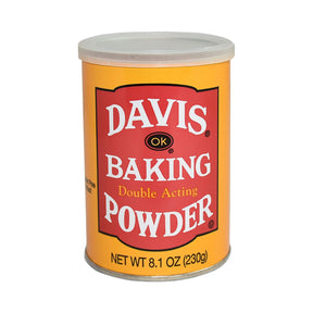 Davis Baking Powder Double Acting Gluten Free 230g (8.1oz) - Grocery | Desimart