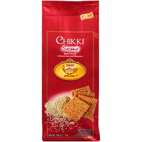 DEEP Chikki Sesame Brittle 7oz - Ready to eat | Desimart