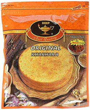 Deep - Khakhra - ragi, Coriander, chilli 200 gm - Desimart
