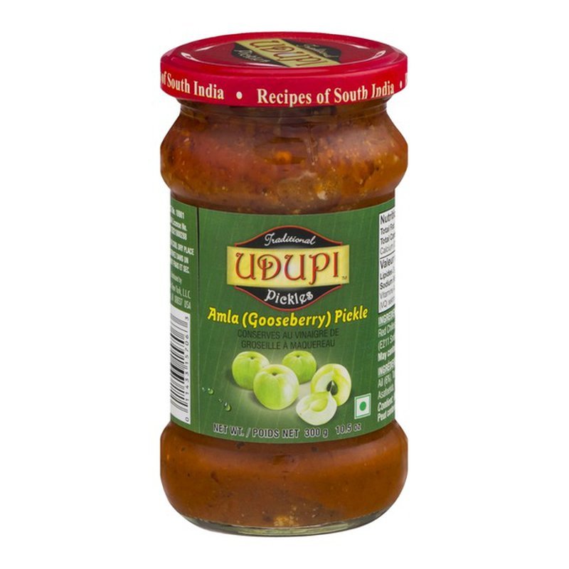 Deep Udupi Traditional Pickles Amla (Gooseberry) 10.5 oz - Pickles & Chutney | Desimart