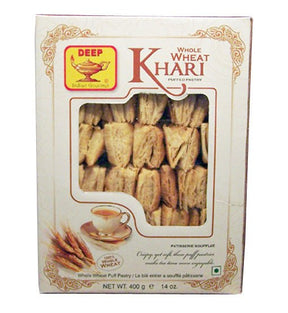 Deep Whole Wheat Khari Puff Pastry 400 gms - Desimart
