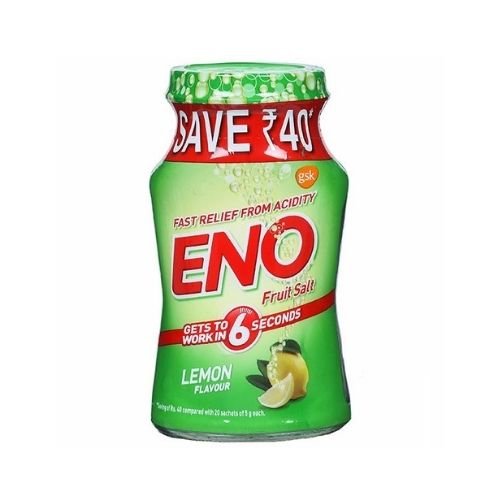 Eno Lemon Flavour Fast Relief From Acidity Fruit Salt 100g - Health Plus | Desimart