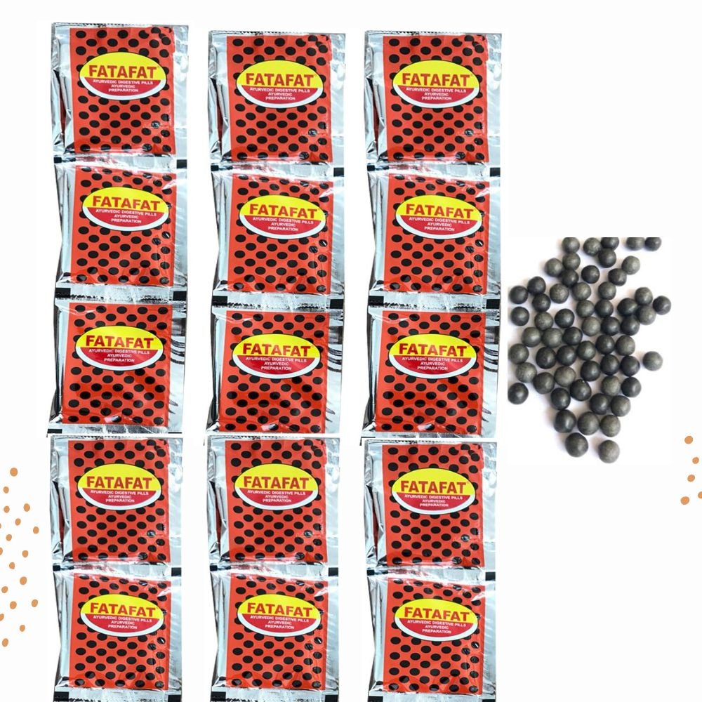 Fatafat Candy Ayurvedic Digestive Pills 35 Pouches 12g (0.42oz) Each - Singh Cart