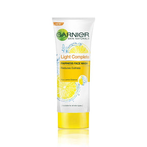 Garnier Light Complete Fairness Face Wash Reduces Dullness 100g - Face Care | Desimart