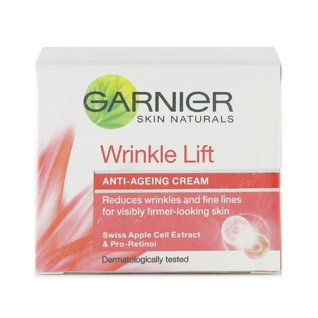 Garnier Wrinkle Lift Anti-Ageing Cream Reduces Wrinkles and Fine Lines 40g - Face Care | Desimart