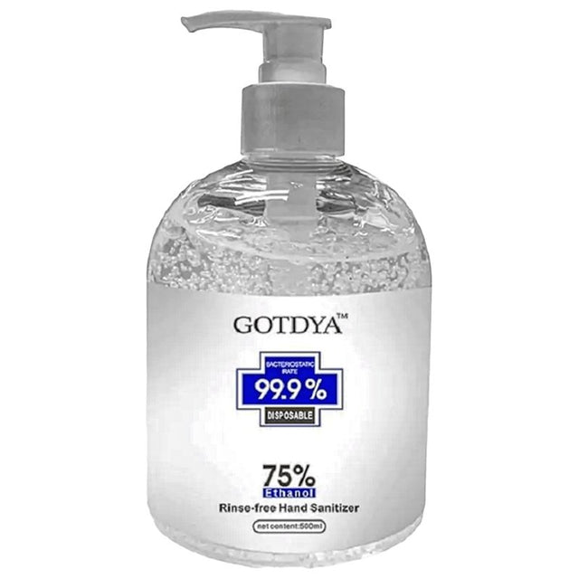 Gotdya Rinse-Free Hand Sanitizer 99.9% Protection 500ml - Disinfectants | Desimart