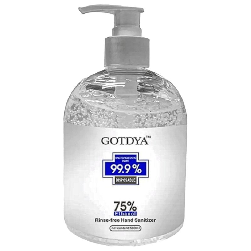 Gotdya Rinse-Free Hand Sanitizer 99.9% Protection 500ml (Pack of 2) - Disinfectants | Desimart
