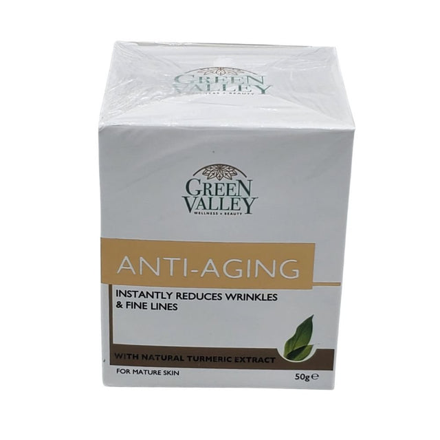 Green Valley Anti Aging Cream With Turmeric Extract 50g - Creams & Moisturizers | Desimart