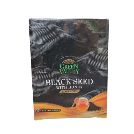 Green Valley Black Seed Candy With Honey 60 Lozenges - Candy | Desimart